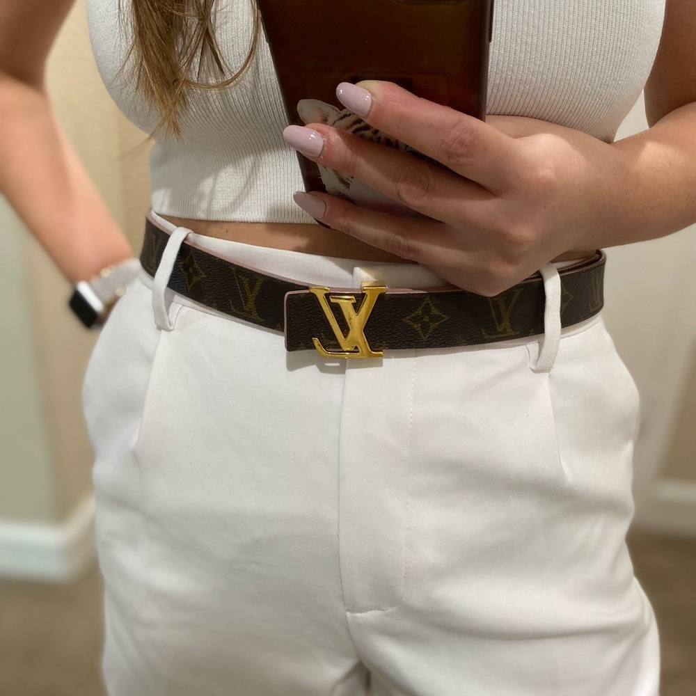 Authentic Lv Initiales 30mm Reversible - image 6